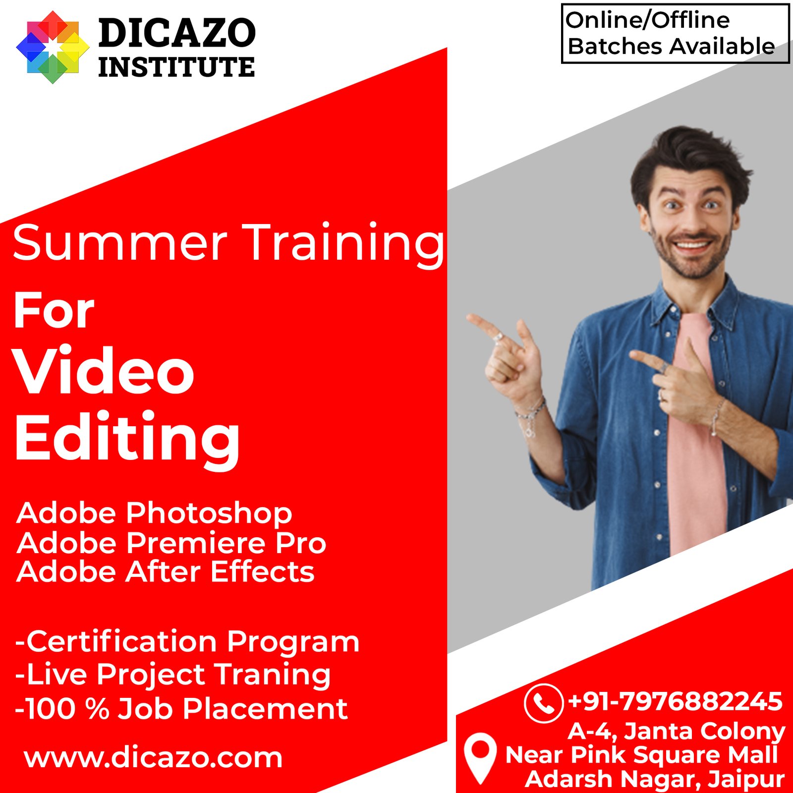 Summer Traning For Video Edting Course