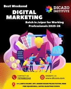 Best Weekend Digital Marketing Batch in Jaipur for Working Professionals 2025-26