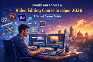 video editing course in jaipur